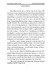 Luận văn Giải pháp đối với tín dụng trung - dài hạn tại chi nhánh Ngân Hàng No&PTNT Đông Hà Nội