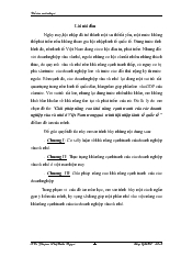 Đồ án Giải pháp nâng cao khả năng cạnh tranh của các doanh nghiệp vừa và nhỏ ở Việt Nam trong quá trình hội nhập kinh tế quốc tế