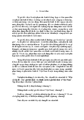 Đồ án Một số vấn đề về tỷ giá hối đoái và chính sách tỷ giá hối đoái ở Việt Nam