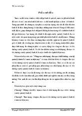 Đồ án Nâng cao chất lượng đào tạo và bồi dưỡng cán bộ quản lý kinh tế ở nước ta hiện nay