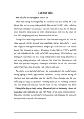 Đồ án Những biến động trên thị trường dầu mỏ thế giới và ảnh hưởng của nó tới hoạt động xuất khẩu dầu mỏ của Việt Nam