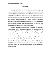 Đồ án Các nguồn vốn và khả năng khai thác các nguồn vốn cho đầu tư phát triển ở Việt Nam