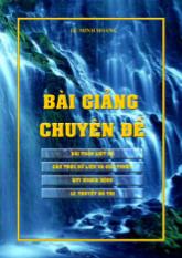 BÀI GIẢNG CHUYÊN ĐỀ_Lê Minh Hoàng