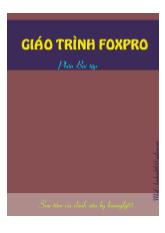 Giáo trình FoxPro - Phần bài tập