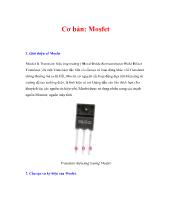 Cơ bản: Mosfet