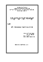 LUẬN VĂN TỐT NGHIỆP MÁY TÍNH GIAO TIẾP TELETYPE