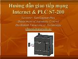Hướng dẫn giao tiếp mạng Internet & PLC S7-200