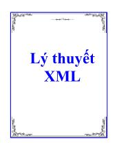 Lý thuyết XML