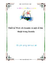 Thiết kế Web với Joomla và một số thủ thuật trong Joomla