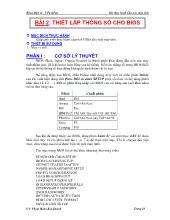 Bài thực hành cấu trúc máy tính - Bài 2