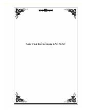 Giáo trình thiết kế và xây dựng mạng LAN WAN