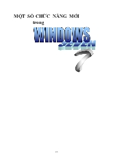 Một số chức năng mới trong Windows7