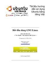 Tài liệu hướng dẫn sử dụng Ubuntu bằng tiếng Việt