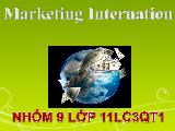 Marketing Internation Ma trận Space