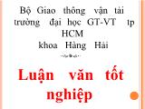 Luận văn Triển khai và áp dụng công ước solas 74 và các nghị định bổ sung trong hoạt động quản lý ở một công ty vận tải biển Việt Nam