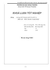 Khóa luận Giải quyết tranh chấp kinh tế ở nước ta hiện nay - thực trạng và giải pháp