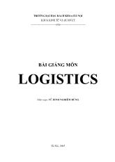 Bài giảng môn Logistics