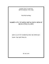 Đề tài Nghiên cứu về kiểm chứng phần mềm sử dụng công cụ spin