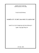 Đề tài Nghiên cứu về mức bao phủ của kiểm thử