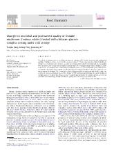 Báo cáo Khoa học changes in microbial and postharvest quality of shiitake mushroom (lentinus edodes) treated with chitosan–glucose complex coating under cold storage