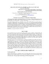 Báo cáo Khoa học - KHẢ NĂNG SẢN XUẤT CỦA TỔ HỢP LAI GIỮA GÀ ÁC Việt Nam VÀ GÀ ÁC THÁI HÒA