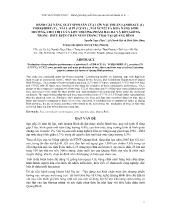 Đề tài Khoa học - Đánh giá năng suất sinh sản của lợn nái thuần landrace (l) yorkshire (y) , nái lai f1 (ly-yl) , nái vcn22 tại Quảng Bình