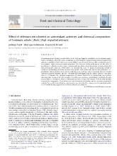 Đề tài Khoa học effect of selenium enrichment on antioxidant activities and chemical composition of lentinula edodes (berk.) pegl. mycelial extracts
