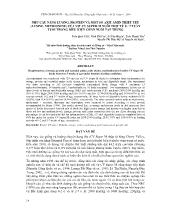 Nhu cầu năng lượng, protein và một số axit amin thiết yếu (lysine, methionine) của vịt cv super-M nuôi thịt từ 0 - 7 tuần tuổi trong điều kiện chăn nuôi tập trung
