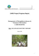 Đề tài Management of Phytophthora diseases in Vietnamese Horticulture - MS3