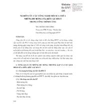 Đề tài Nghiên cứu các công nghệ mới sửa chữa những hư hỏng của kết cấu btct trong công trình cảng