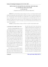 Đề tài Những nhân tố ảnh hưởng số lượng học sinh theo học các trường kỹ thuật dạy nghề