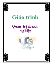 Giáo trình quản trị doanh nghiệp