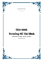 Giáo trình tư tưởng Hồ Chí Minh