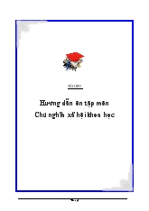 Hướng dẫn ôn tập môn Chủ nghĩa xã hội khoa học