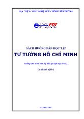 Sách hướng dẫn học tập Tư tưởng Hồ Chí Minh