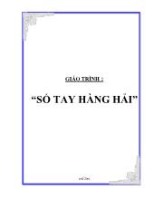 Sổ tay hàng hải