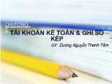 Tài khoản kế toán và Ghi số kép