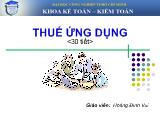 Thuế ứng dụng