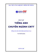 Tiếng anh chuyên ngành công nghệ thông tin