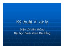 Bài giảng kỹ thuật vi xử lý chương 4 bộ nhớ bán dẫn