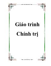 Giáo án chính trị