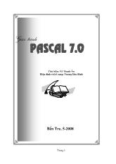 Giáo trình Pascal 7,0 Võ Thanh Ân