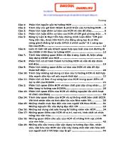 Mười chín câu ôn tập môn Tư tưởng Hồ Chí Minh