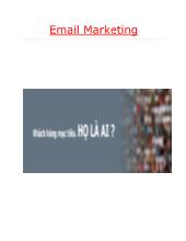 Đề tài Về Email Marketing
