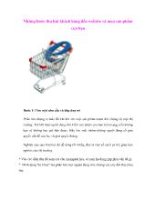 Những bước thu hút khách hàng đến website và mua sản phẩm của bạn