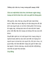 Những cuộc chia tay trong vương quốc mạng xã hội