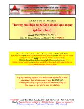 Thương mại điện tử & Kinh doanh qua mạng (phân cơ bản)