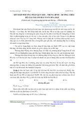 Kết hợp phương pháp quy đổi – trung bình – đường chéo để giải nhanh bài toán hóa học