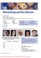 Advertising and the internet