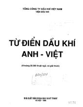 Từ điển dầu khí Anh - Việt